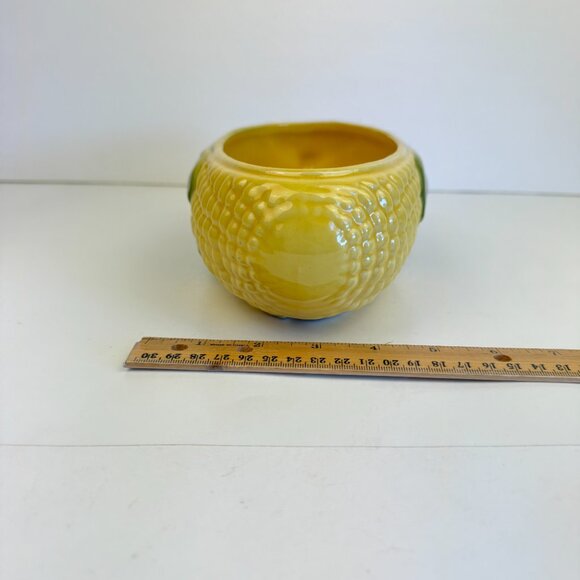 Vtg Shawnee USA Corn on Cob Ceramic Casserole Dish No Lid Replacement Bottom - Picture 7 of 11
